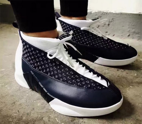 air jordan 15 retro "obsidian"黑曜石 男款篮球鞋