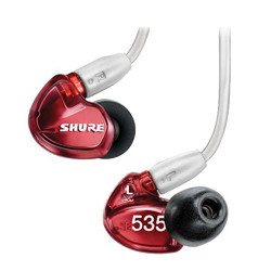 SHURE 舒尔 SE535LTD 三单元动铁耳机(红色