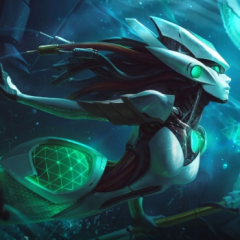 《英雄联盟》源代码娜美 唤潮鲛姬皮肤