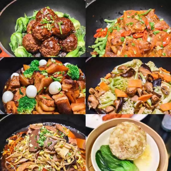 适合波龙+活鲍鱼+现开生蚝+火锅菜品!上海静安超大外卖牛肉的快餐图片