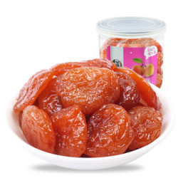 华味亨 蜜饯果干 酸甜无核杏干果脯杏肉 水晶杏