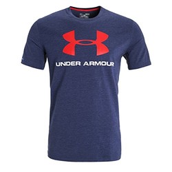 式 UA运动风Logo 图案印花T恤(亚马逊自营 保