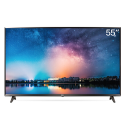 LG 55LG63CJ-CA 55英寸 超高清4K IPS硬屏主动式HDR 智能超薄平板液晶电视机（黑色）
