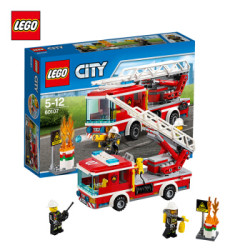 丹麦LEGO乐高 城市系列 消防套装集合 小颗粒