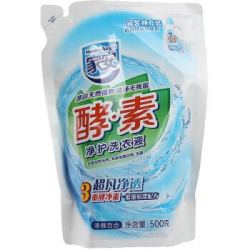家安(HomeAegis)酵素净护洗衣液-净透500g,一斤只要2.5元 *33件 82.6元(合2.5元\/件)_京东优惠_发现值得买_什么值得买